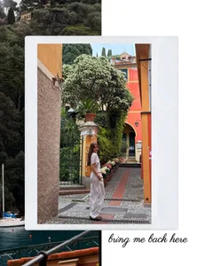 Retro Italian Riviera Seamless Panoramic Instant Film Instagram Carousel Template — slide 4
