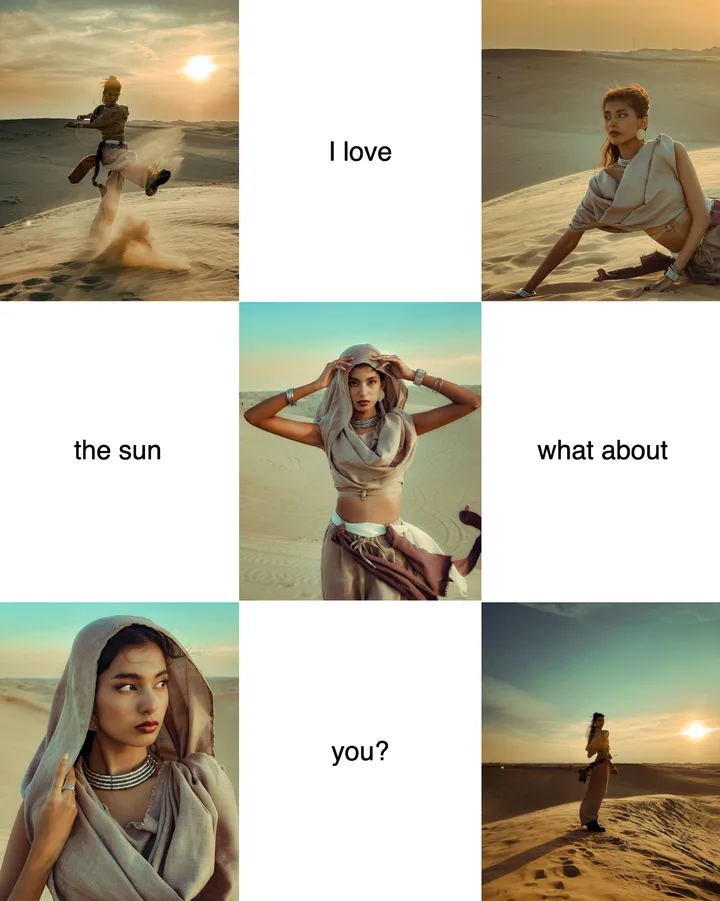 Modern Editorial Split-Grid Instagram Carousel Template for Fashion & Lifestyle — slide 1