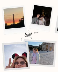 Hand-Drawn Polaroid Scrapbook Seamless Panoramic Instagram Carousel Template — slide 2