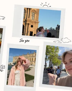Hand-Drawn Polaroid Scrapbook Seamless Panoramic Instagram Carousel Template — slide 5