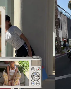 Retro Summer City Trip and Streetwear Seamless Panoramic Instagram Carousel Template — slide 2