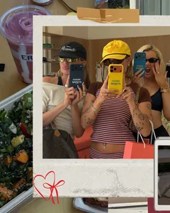 Retro Summer City Trip and Streetwear Seamless Panoramic Instagram Carousel Template — slide 1