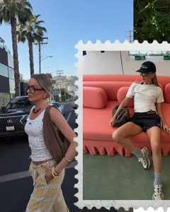 Retro Summer City Trip and Streetwear Seamless Panoramic Instagram Carousel Template — slide 3