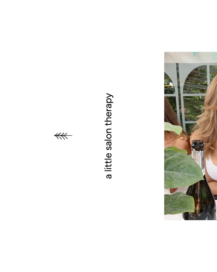 Aesthetic Salon Therapy Seamless Instagram Carousel Template — slide 1