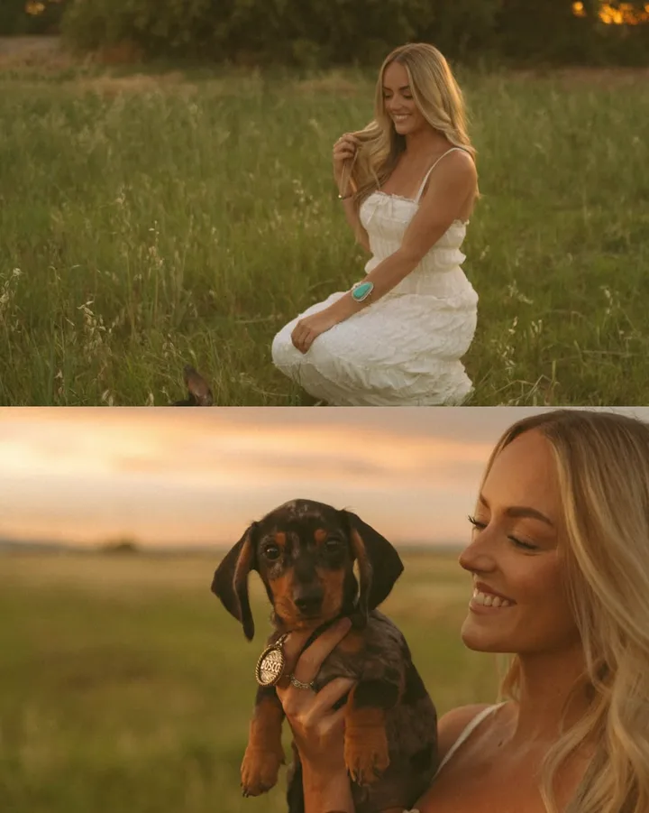 Dreamy Sunset Meadow Pet Photography Instagram Carousel Template — slide 2