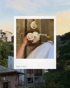 Tropical Ella Train Journey Seamless Panoramic Instagram Carousel Post Template — slide 3