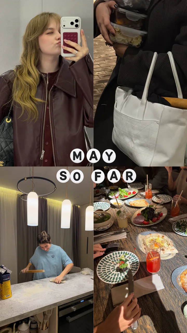"May So Far" Monthly Recap Grid Instagram Story Template template preview