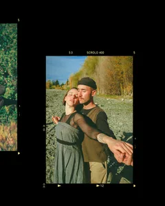 Cinematic Film Border Seamless Panoramic Instagram Carousel Post Template — slide 3