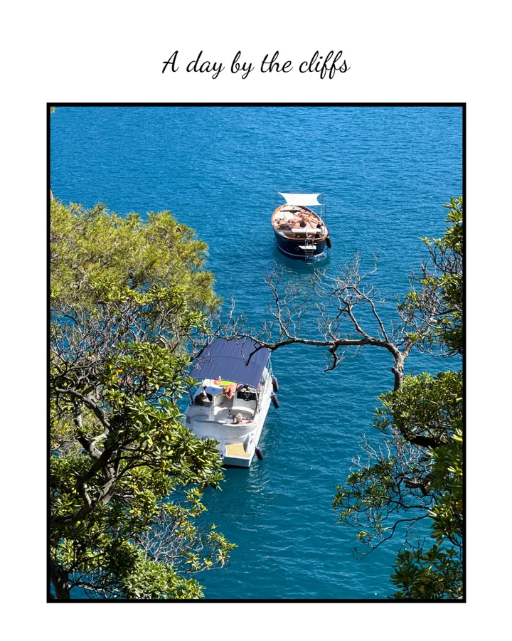"Seaside & Yacht Club" Retro Film Frame & Coastal Luxury Instagram Carousel Template — slide 1