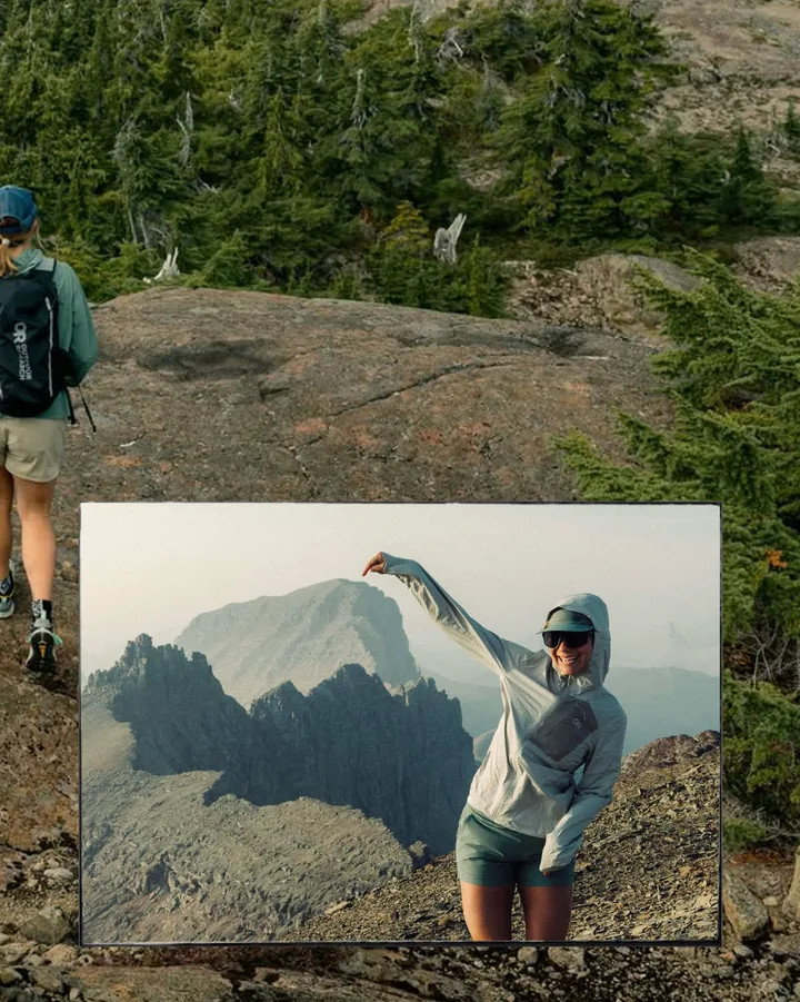 "Trail & Peak" Hiking & Mountain Adventure Seamless Instagram Carousel Template — slide 2