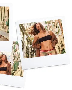 Minimalist Street Style Overlapping Instant Film Panoramic Instagram Carousel Template — slide 2