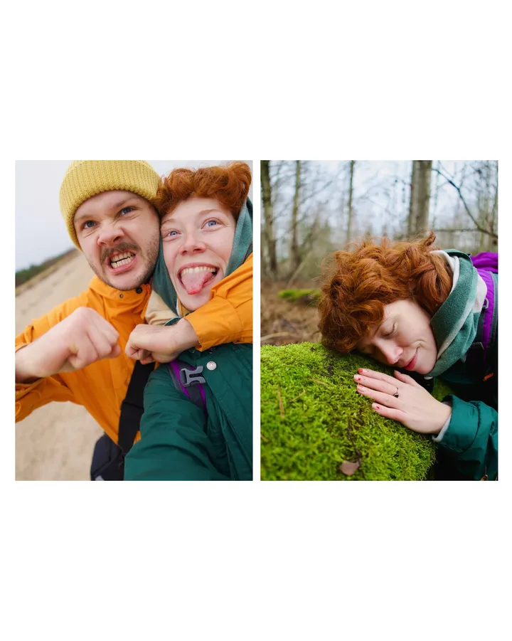 Whimsical Forest Adventure Seamless Panoramic Instagram Carousel Template --- — slide 1