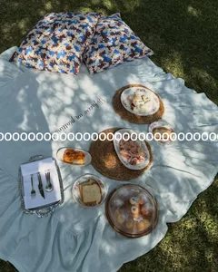 "It's Been a Long May" European Summer Seamless Panoramic Instagram Carousel Template — slide 3