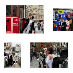 Istanbul City Exploration Seamless Panoramic Instagram Carousel Template — slide 1