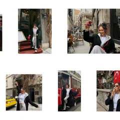 Istanbul City Exploration Seamless Panoramic Instagram Carousel Template — slide 2