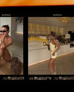 LA Summer Filmstrip Seamless Panoramic Instagram Carousel Post Template — slide 2