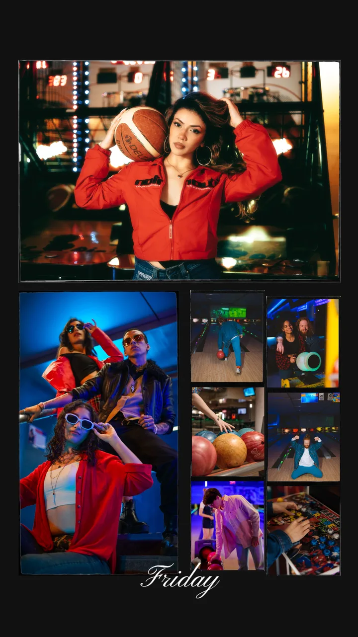 "Weekend Diary" Retro Darkroom Film Frame Instagram Story Template Bundle — slide 1