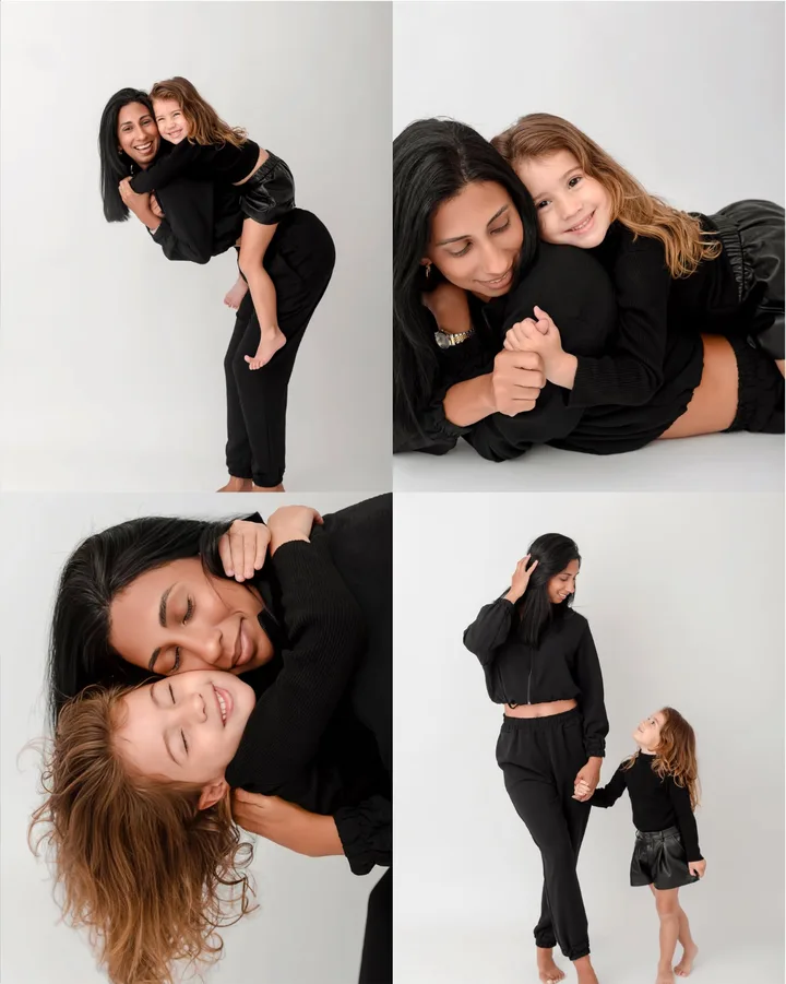 Heartfelt Mother-Daughter Portrait Collage Instagram Carousel Template — slide 2