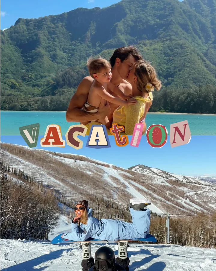 Seamless Panoramic Letter-Grid Instagram Carousel Template — slide 1