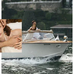Luxury Lake Como Couples Travel Seamless Panoramic Instagram Carousel Template — slide 6