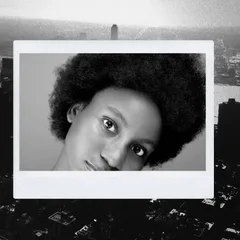 Retro Monochrome Urban Skyline Dual Instant Film Instagram Carousel Template — slide 2