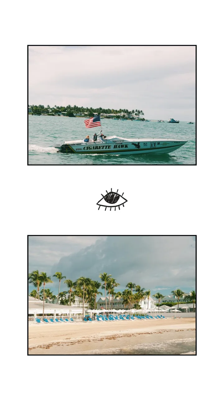 Tropical Coastal Escape Minimalist Instagram Story Template template preview