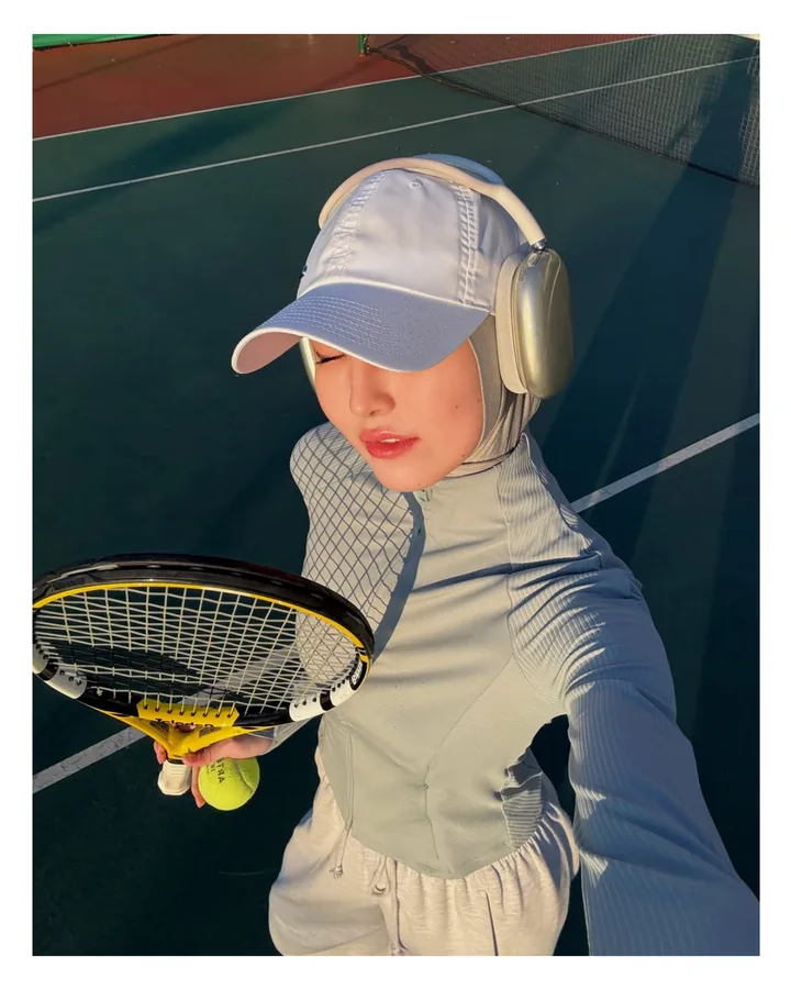 Clean Editorial Tennis Aesthetic Instagram Carousel Template — slide 2
