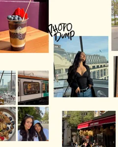 Parisian Lifestyle Photo Dump Seamless Panoramic Instagram Carousel Template — slide 1
